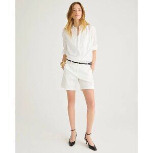 J.CREW Stretch Chino Short In White 00